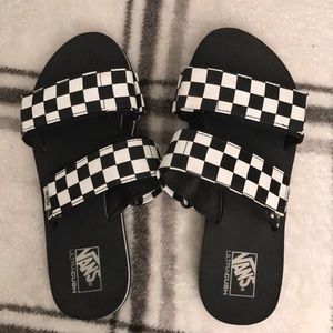 Vans Slides Sandal with velcro size 7